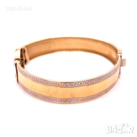 Златна дамска гривна 15,98гр. 14кр. проба:585 модел:36348-5, снимка 2 - Гривни - 53256936