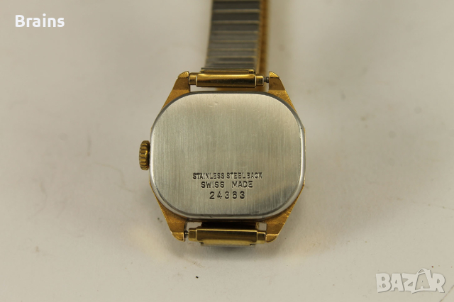 1960's Швейцарски Дамски Позлатен Часовник LANCO, снимка 8 - Антикварни и старинни предмети - 44766322