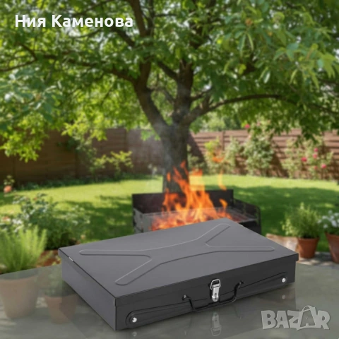 Градинска сгъваема скара за къмпинг и пикник. , снимка 2 - Скари - 53013397