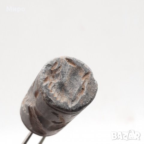 РЕПЛИКА МЕДАЛЬОН ДРЕВЕН БЛИЗКОИЗТОЧЕН ПЕЧАТ АМУЛЕТ ПЕЧАТ ГЕМА, снимка 4 - Антикварни и старинни предмети - 38795344