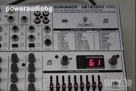 Продавам платка за ефект процесор за смесителен пулт Behringer 1832FX