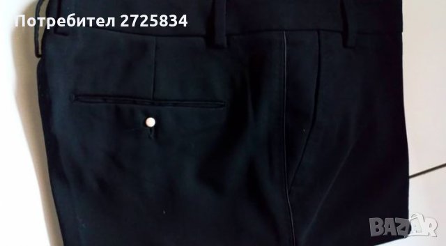 Панталон черен прав Paul Smith, размер IT 44, снимка 1 - Панталони - 35038945