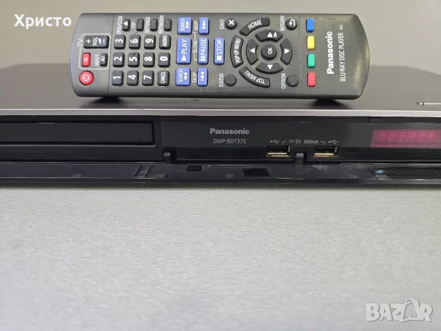 📀🌈 Panasonic DMP-BDT375 🌈📀, снимка 4 - Плейъри, домашно кино, прожектори - 56137924
