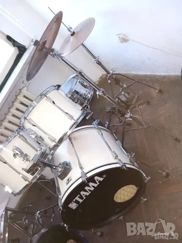 Продавам компелкт Барабани TAMA ROCKSTAR VINTAGE 80"  Цената е без чинели, снимка 4 - Ударни инструменти - 55965435