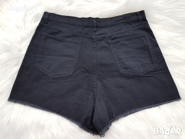 Нови къси дънкови панталони с висока талия размер Л-ХЛ, снимка 3 - Къси панталони и бермуди - 29251147