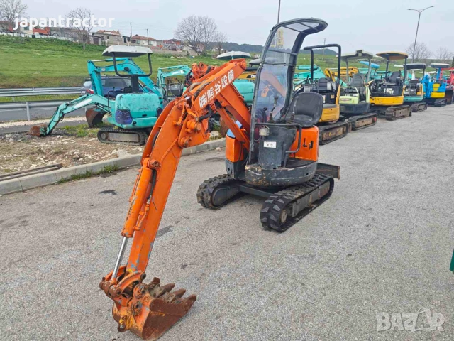 Багер Hitachi НОВ ВНОС ПЕРФЕКТЕН, снимка 2 - Индустриална техника - 54185933