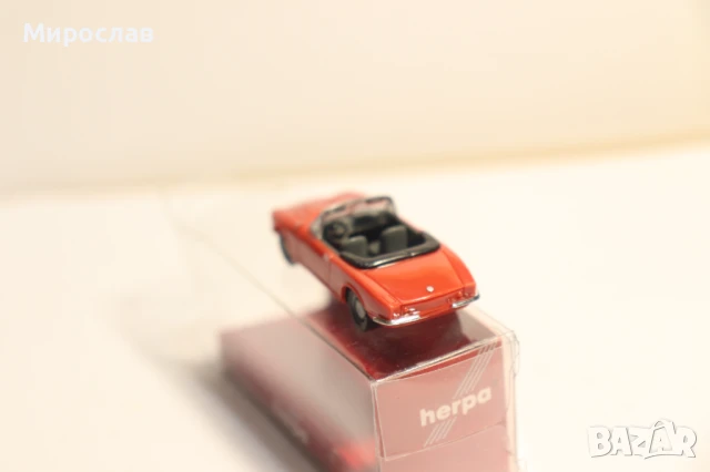 HERPA H0 1/87 FIAT 124 SPIDER МОДЕЛ КОЛИЧКА ИГРАЧКА, снимка 5 - Колекции - 51425943
