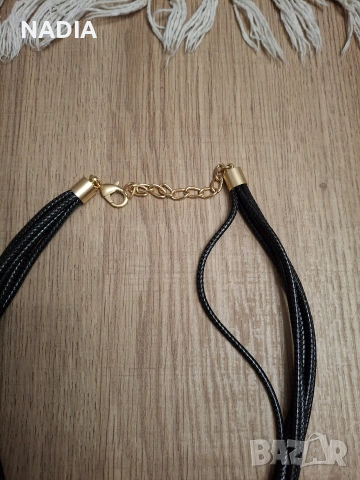 Колие златно сърце, снимка 2 - Колиета, медальони, синджири - 53260951