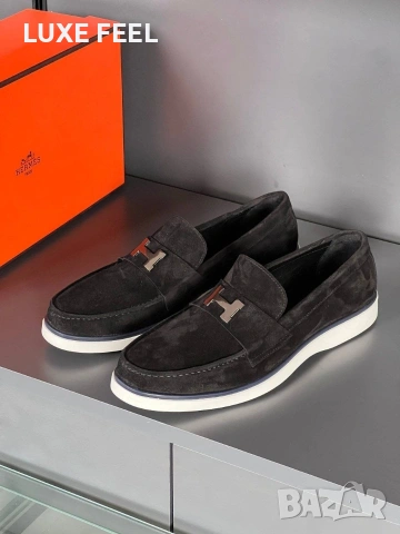 Hermes 🔹 Естествена Кожа , снимка 11 - Ежедневни обувки - 54194335