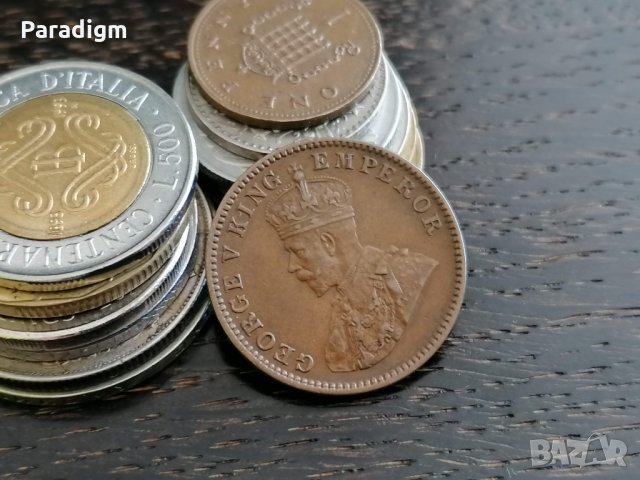 Монета - Британска Индия - 1/4 анна | 1936г., снимка 2 - Нумизматика и бонистика - 31537204