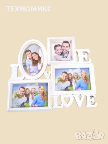 Фото рамка колаж Love , 4 снимки, снимка 2 - Други стоки за дома - 51869852