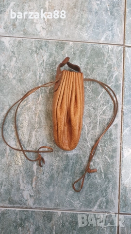 Стара кожена Кесия, снимка 6 - Антикварни и старинни предмети - 54283269