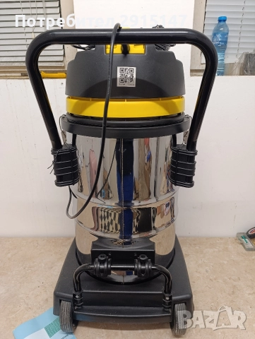 IVC-50, 50л., 2000W,Прахосмукачка за всмукване на сухо и мокро, снимка 8 - Прахосмукачки - 52881991