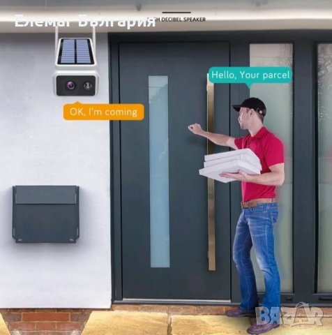 ПРОМО ЦЕНА СОЛАРНА КАМЕРА WIFI IP66 безжична външен монтаж, снимка 10 - Комплекти за видеонаблюдение - 37183328