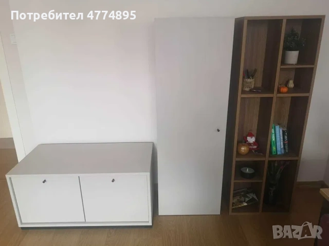 Модулни мебели за дневна – Enza Home / Ралица, почти неизползвани, снимка 2 - Шкафове - 53943835