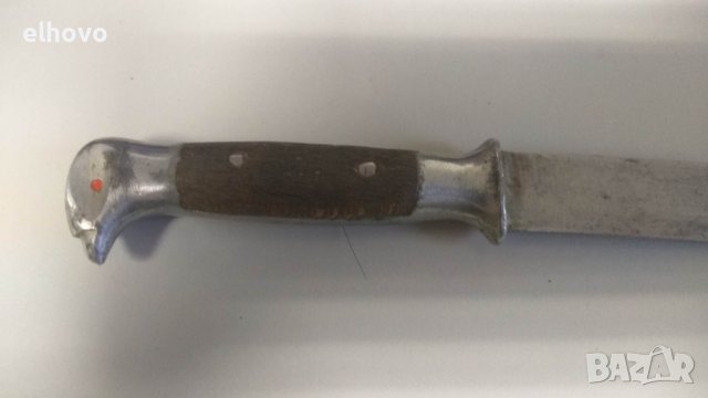 Малък нож с глава на орел, снимка 2 - Антикварни и старинни предмети - 38852483