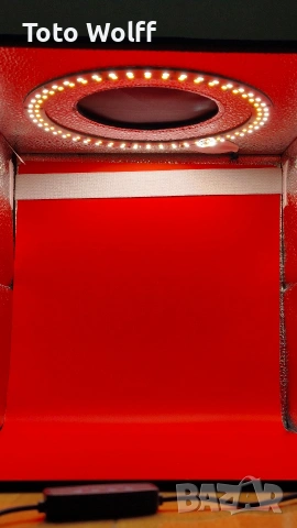 Фото кутия за продуктова фотография 25x25x25см с вградено осветление, снимка 8 - Светкавици, студийно осветление - 53223783