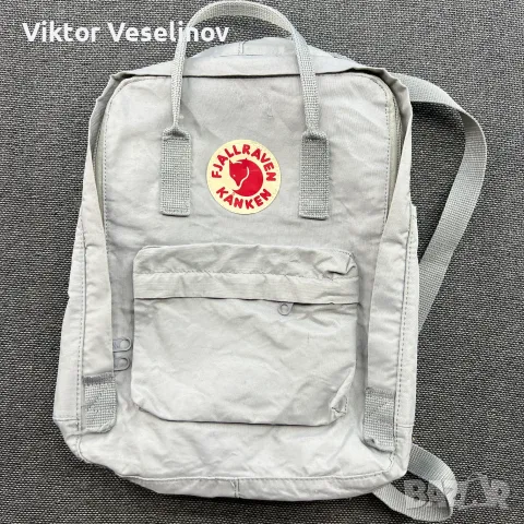 Оригинална Раница Fjallraven Kanken Сива