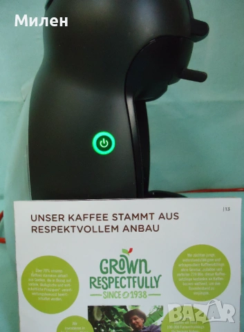 Кафемашина с гаранция 1 година NESCAFÉ® Dolce Gusto Krups Piccolo.BG за капсули Долче густо Крупс, снимка 6 - Кафемашини - 54057785