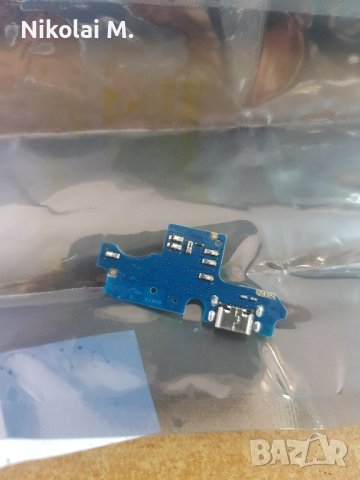 Оргинале-Блок захранване ( PCB ) за Nokia 1.4 / TA-1322 + микрофон, снимка 2 - Резервни части за телефони - 44210594