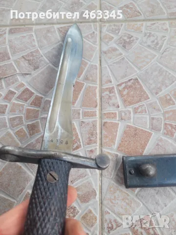 Щик, нож, байонет, снимка 8 - Антикварни и старинни предмети - 49988629