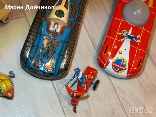 Стари ламаринени играчки, снимка 6 - Други ценни предмети - 48371566