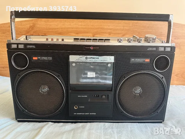 Hitachi TRK 8080E Japan , снимка 2 - Радиокасетофони, транзистори - 55735191