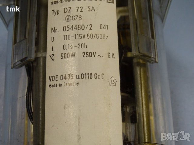 Реле време SCHLEICHER DZ 72, снимка 10 - Резервни части за машини - 30825455