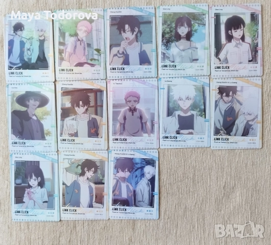 bilibili Link Click anime карти, снимка 3 - Колекции - 51472918