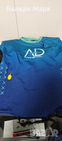 Aquardian Pro Shirt Marinepool – Премиум защитна блуза с подемна сила 50N, ISO 12402-5, снимка 6 - Водни спортове - 52442248