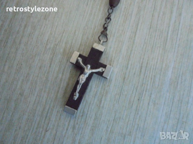 № 8575 Стара молитвена броеница / розарий, снимка 2 - Други ценни предмети - 54306342