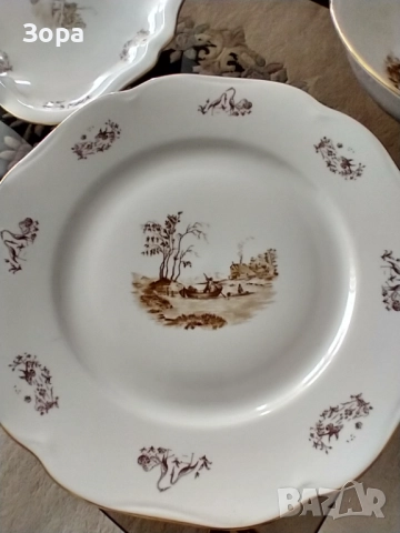 Порцеланов Сервиз за Хранене от 25 части - BOHEMIA порцелан, снимка 5 - Сервизи - 52305806