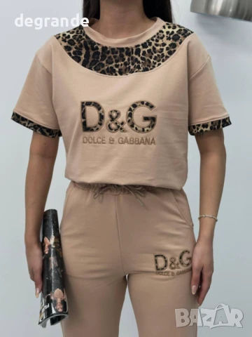 Бежав Дамски комплект D&G Видео на Модела, снимка 2 - Комплекти - 51045740