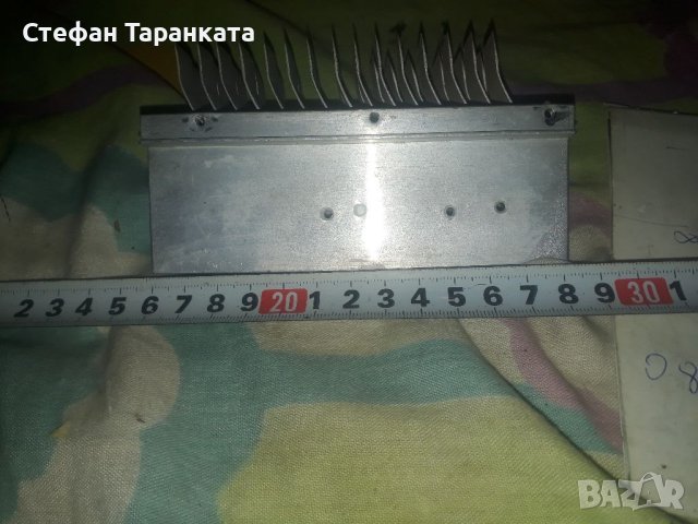 Алуминиев радиатор-охладител за аудио усилватели, снимка 2 - Други - 42899051