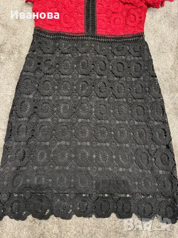 Дантелена рокля С, снимка 5 - Рокли - 49297118