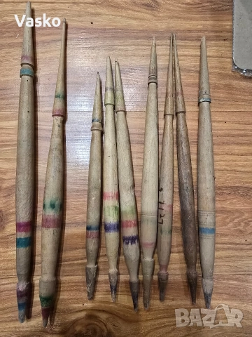 Вретена - стари , автентични , снимка 3 - Антикварни и старинни предмети - 52694098