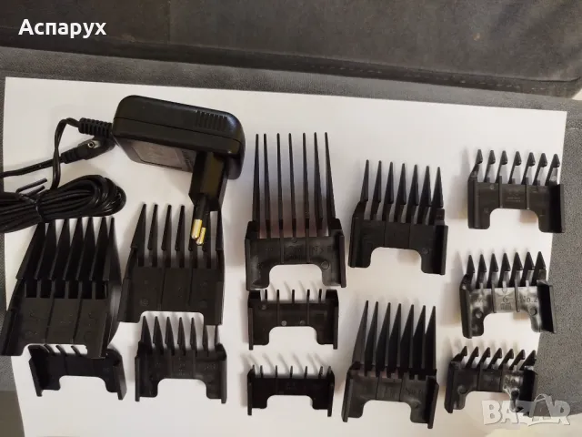 Зарядно, приставки за тример, машинка за подстригване Уохъл WAHL LITHIUM BLACK, снимка 2 - Машинки за подстригване - 48114074