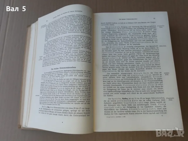 Стар учебник АНАТОМИЯ НА ЧОВЕКА 1935 г - 880 стр . РЯДЪК !!!, снимка 5 - Специализирана литература - 55991969