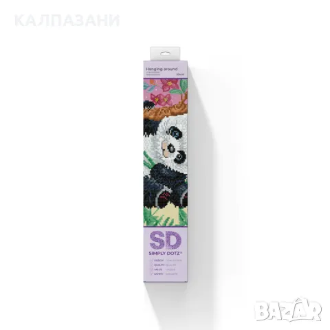 Diamond Dotz Диамантен гоблен Panda 8606 диаманта SD4411, снимка 2 - Игри и пъзели - 48993655