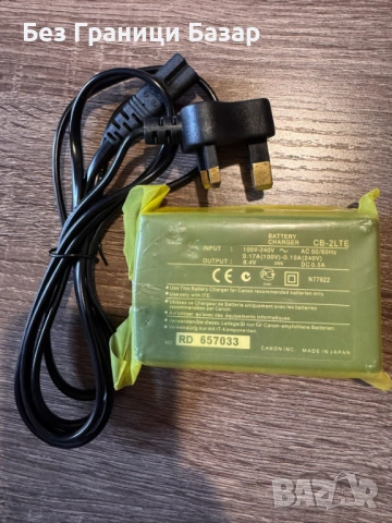 Ново Зарядно за Canon NB-2L NB-2LH DC301 DC320 DC420 Rebel XTi батерии, снимка 2 - Батерии, зарядни - 53074324