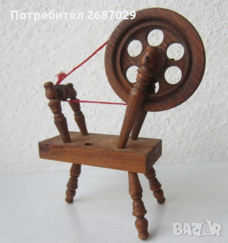 Стари чекръци, Дървен чекрък, дървен инструмент, висящ свещник, огледало, снимка 6 - Други ценни предмети - 29443612