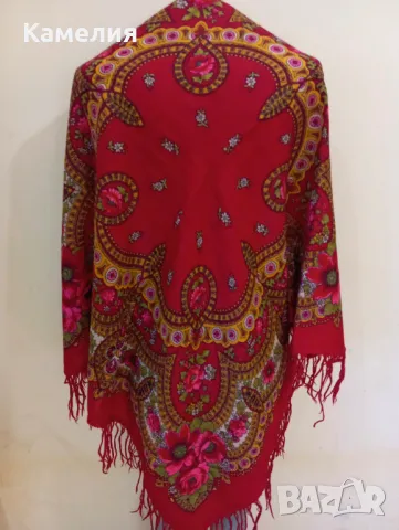 Руски шал , снимка 4 - Шалове - 49421500