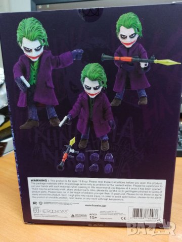 Екшън фигура Herocross DC Comics: Batman - The Joker (The Dark Knight), снимка 3 - Колекции - 40641812