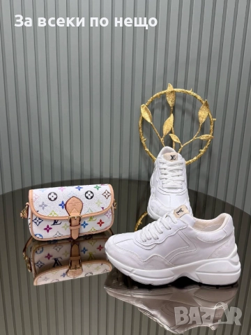 Louis Vuitton Комплект Дамски Маратонки + Чанта - Налични Различни Модели Код SK380, снимка 9 - Маратонки - 52854141