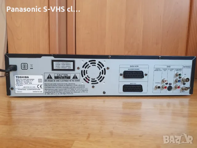 TOSHIBA D-VR52 VHS-DVD recorder, снимка 11 - Плейъри, домашно кино, прожектори - 56246597