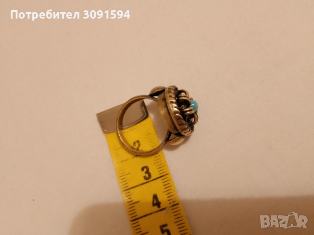 Дамски пръстен възрожденски стил, снимка 7 - Антикварни и старинни предмети - 42175234