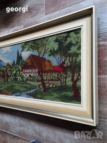 Немски гоблен , снимка 5 - Гоблени - 35069516