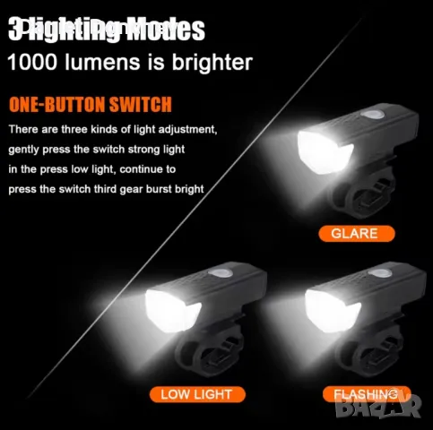 Фар или стоп за колело тротинетка велосипед , снимка 6 - Части за велосипеди - 50407373