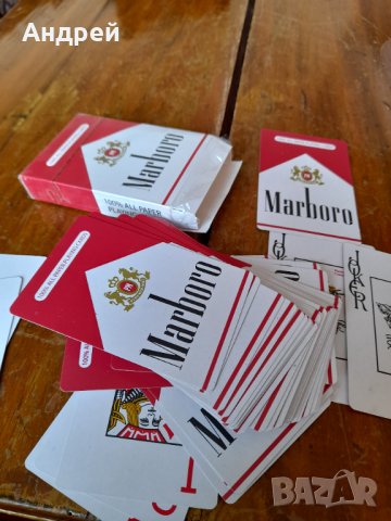 Стари карти за игра Marlboro #2, снимка 4 - Други ценни предмети - 37881445