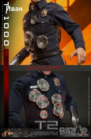 Hot Toys Terminator 2 / T - 1000 Master peace , снимка 10 - Колекции - 53906504
